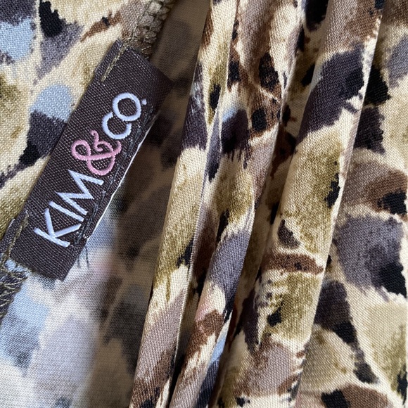 Print wide leg jumpsuit size S - Picture 9 of 9